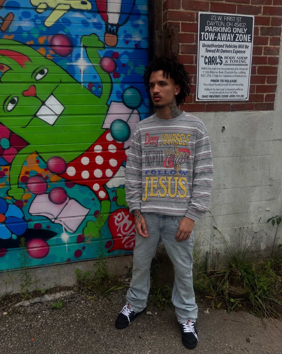 "Deny Yourself" Longsleeve
