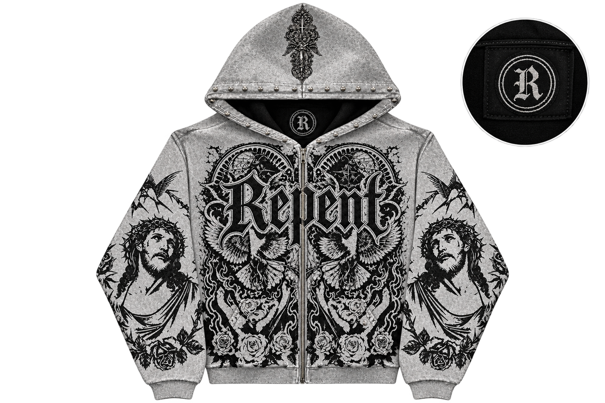 "Emunah" Zip-Up