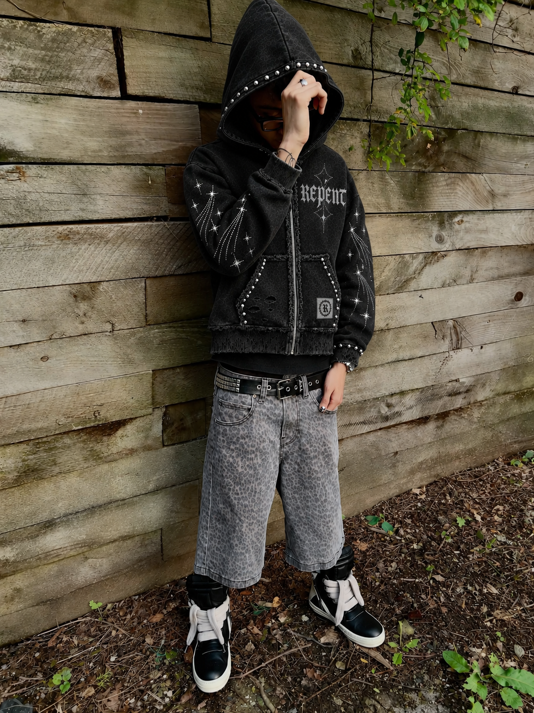"Morning Star" Zip-Up Jacket