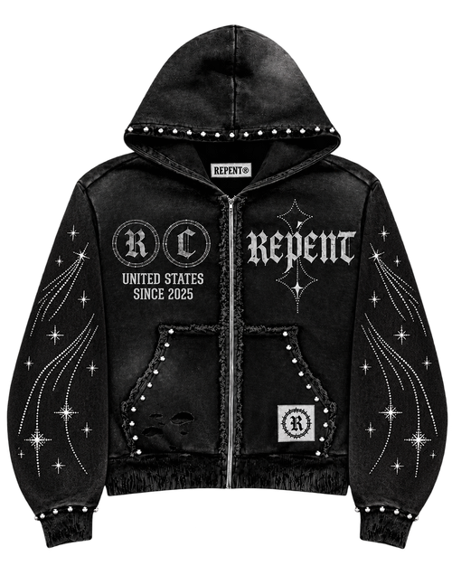 "Morning Star" Zip-Up Jacket