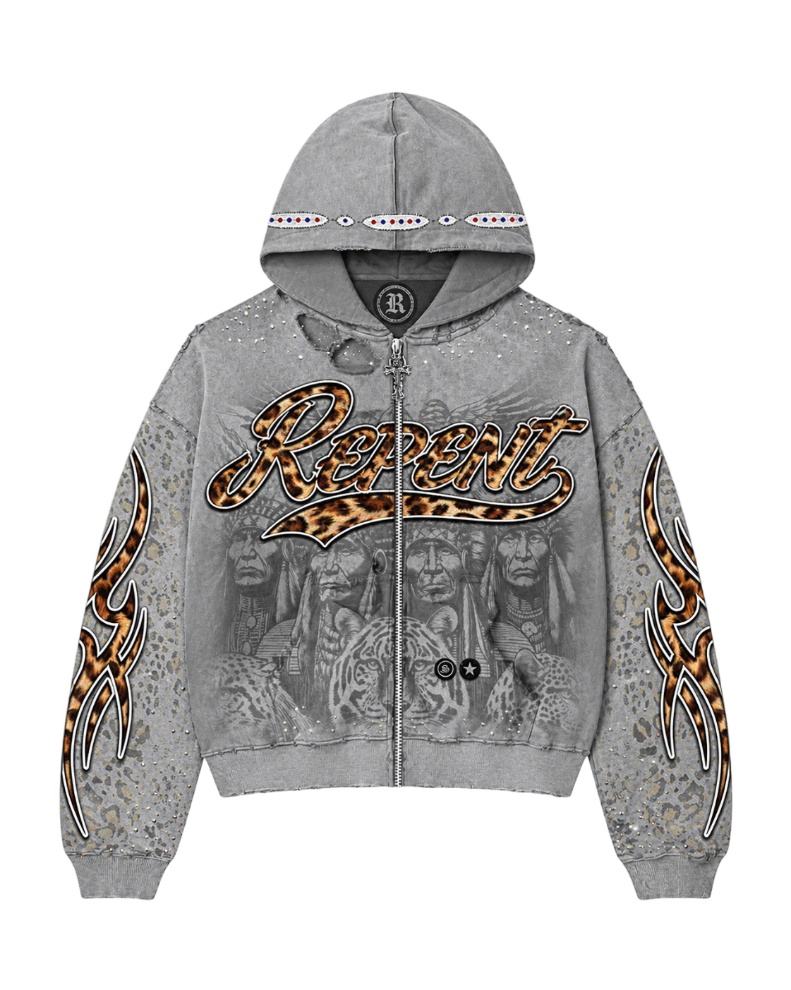 "Spilodes" Zip-Up