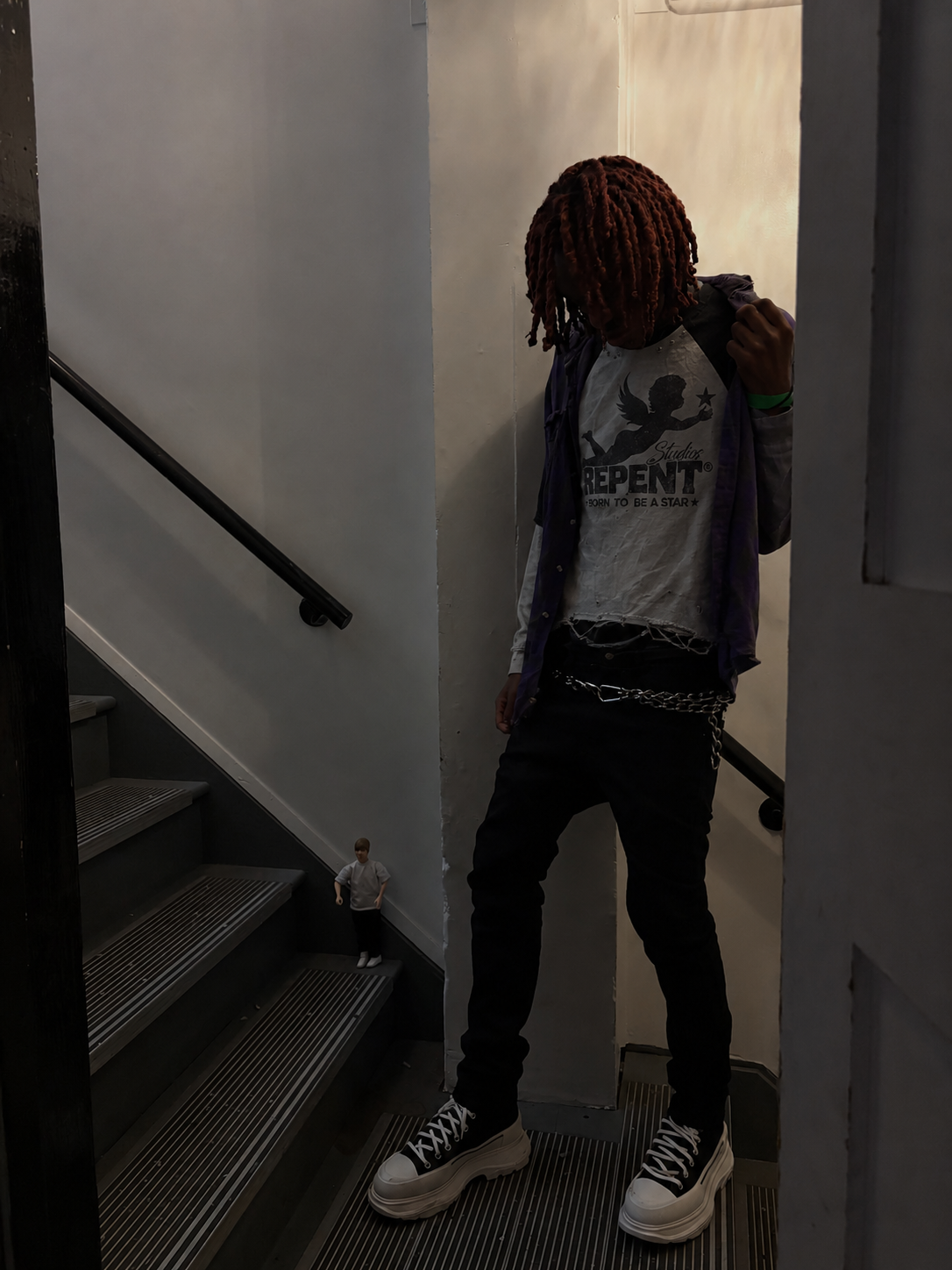 "Born A Star" Layered T-Shirt