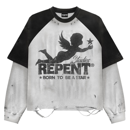 "Born A Star" Layered T-Shirt