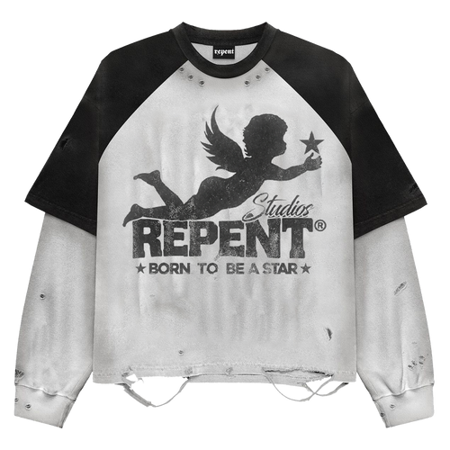 "Born A Star" Layered T-Shirt