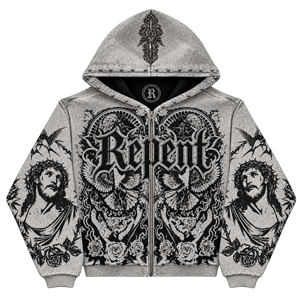 "Emunah" Zip-Up