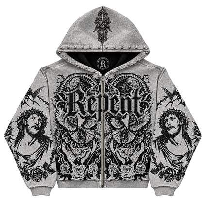 "Emunah" Zip-Up